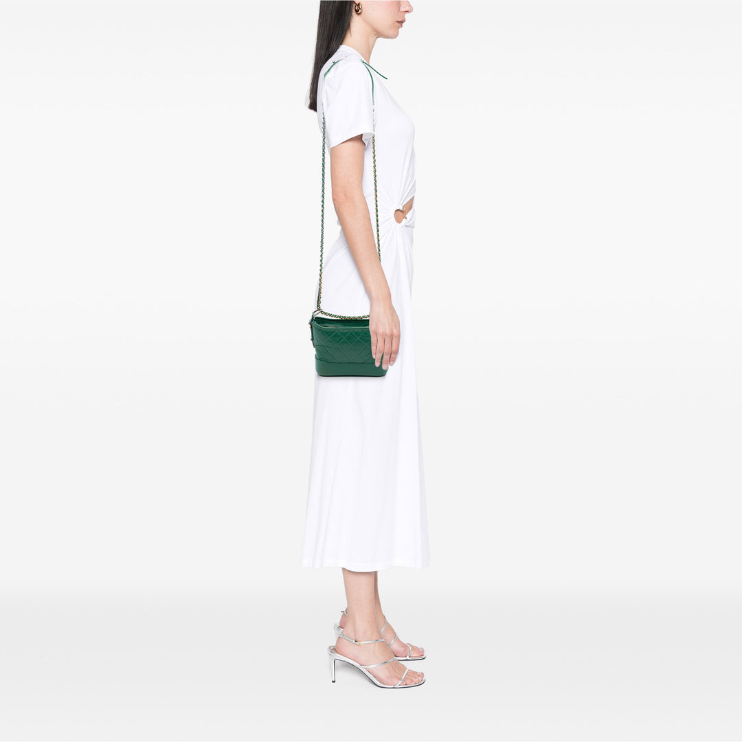 vieilli Gabrielle Sac Petit Cuir de veau Vert