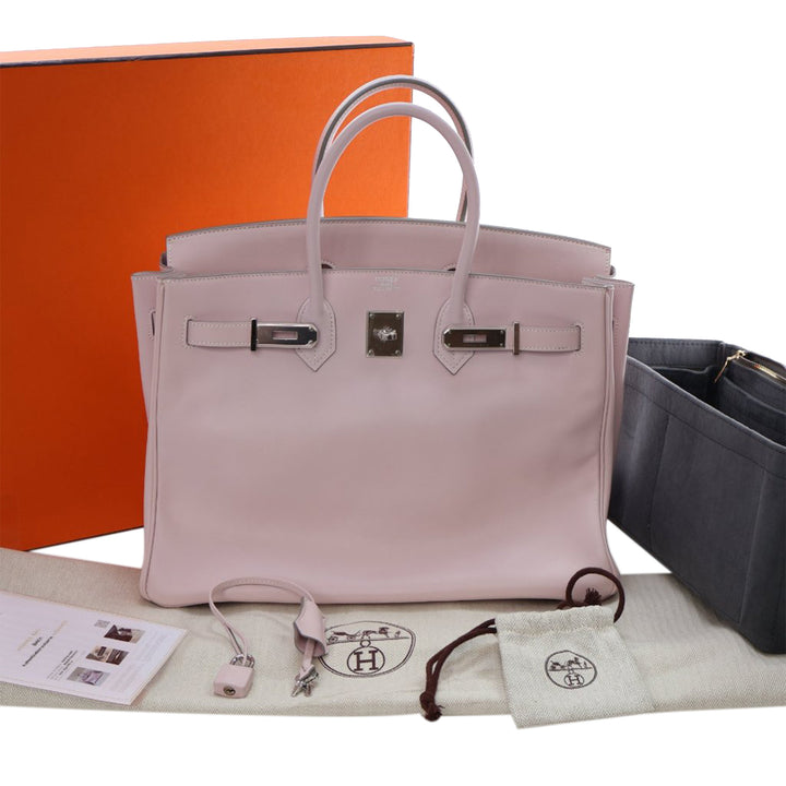 Hermès Swift Birkin Retourne 35 Rose