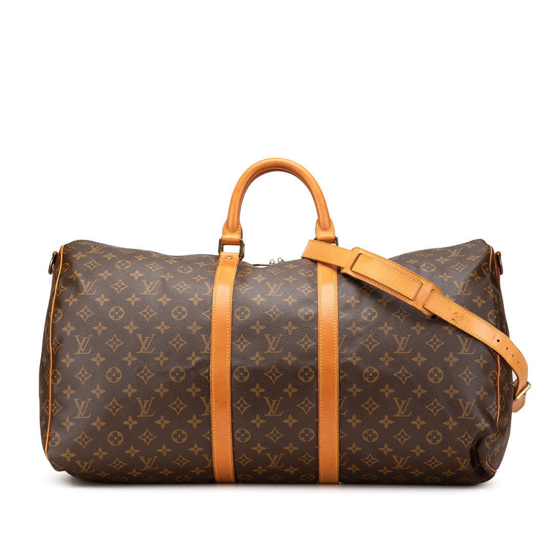 Monogram Keepall Bandouliere 55 Brown - Gaby Paris