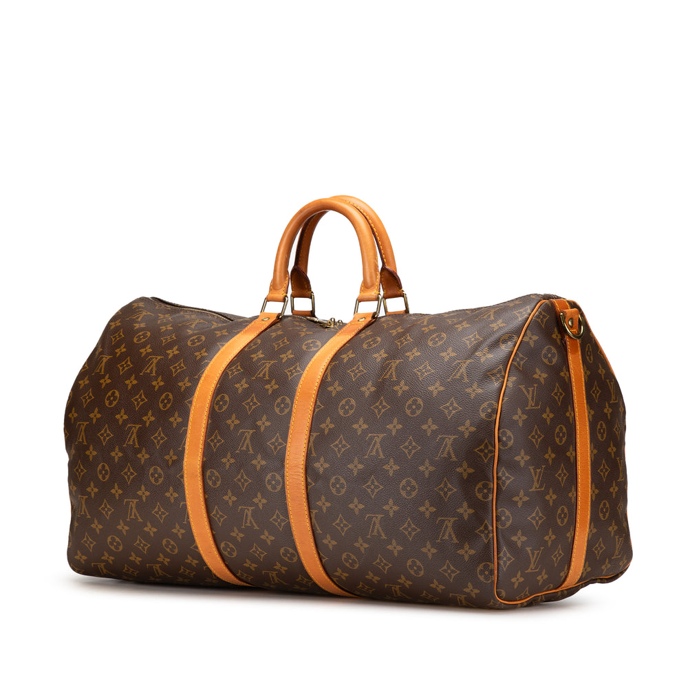 Monogram Keepall Bandouliere 55 Brown - Gaby Paris