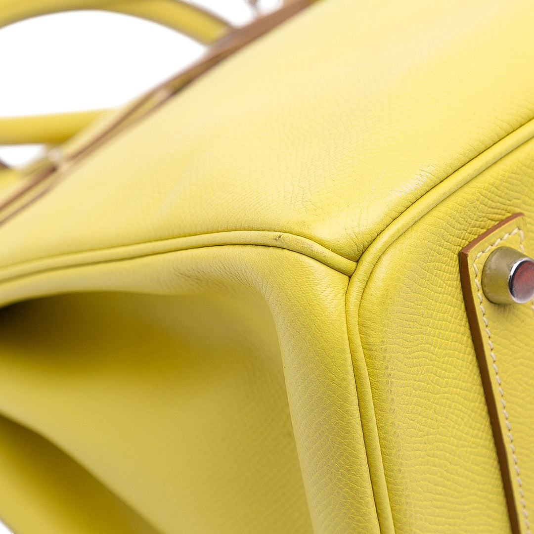 Hermès Epsom Birkin Retourne 35 Jaune – GABY PARIS Authentique