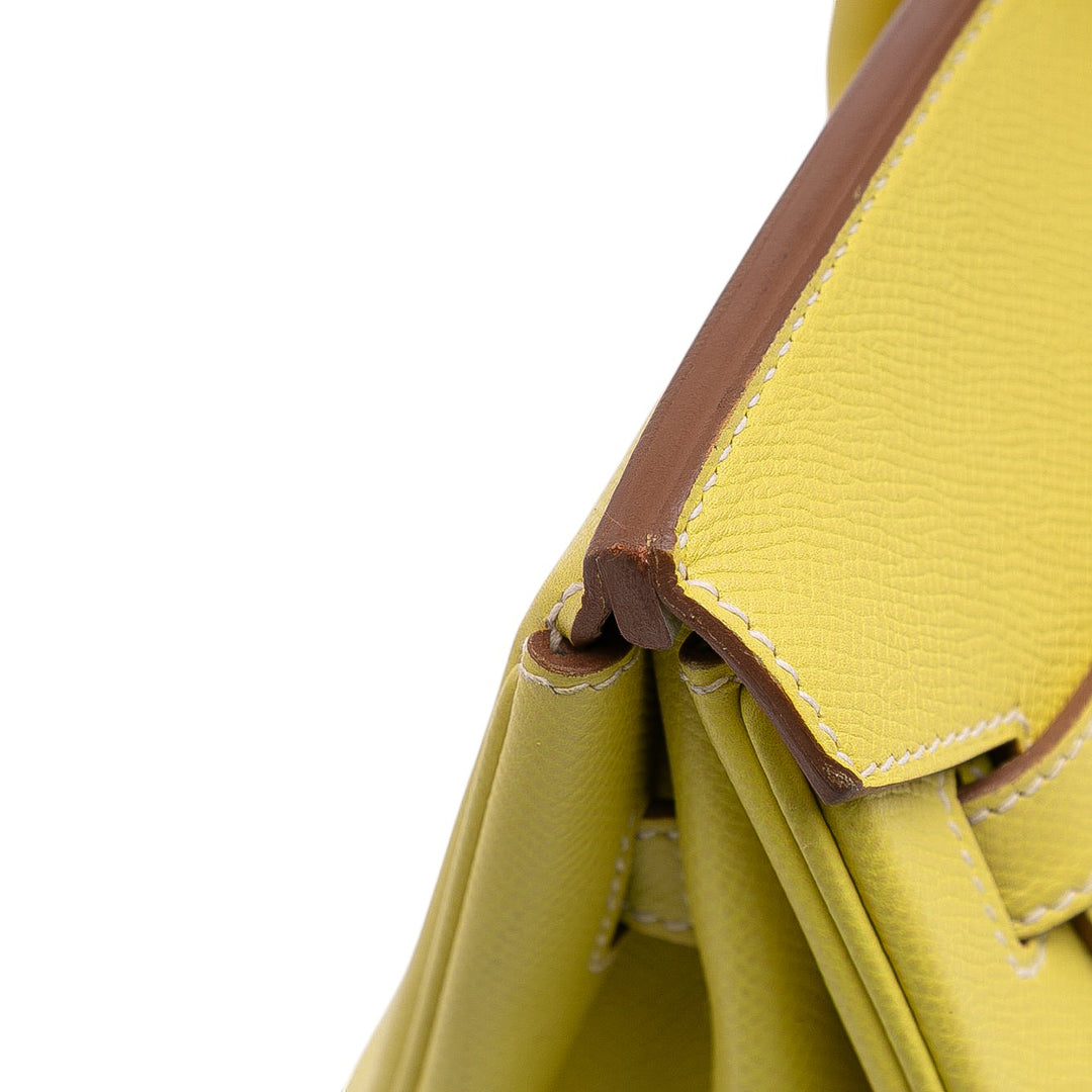 Hermès Epsom Birkin Retourne 35 Jaune – GABY PARIS Authentique