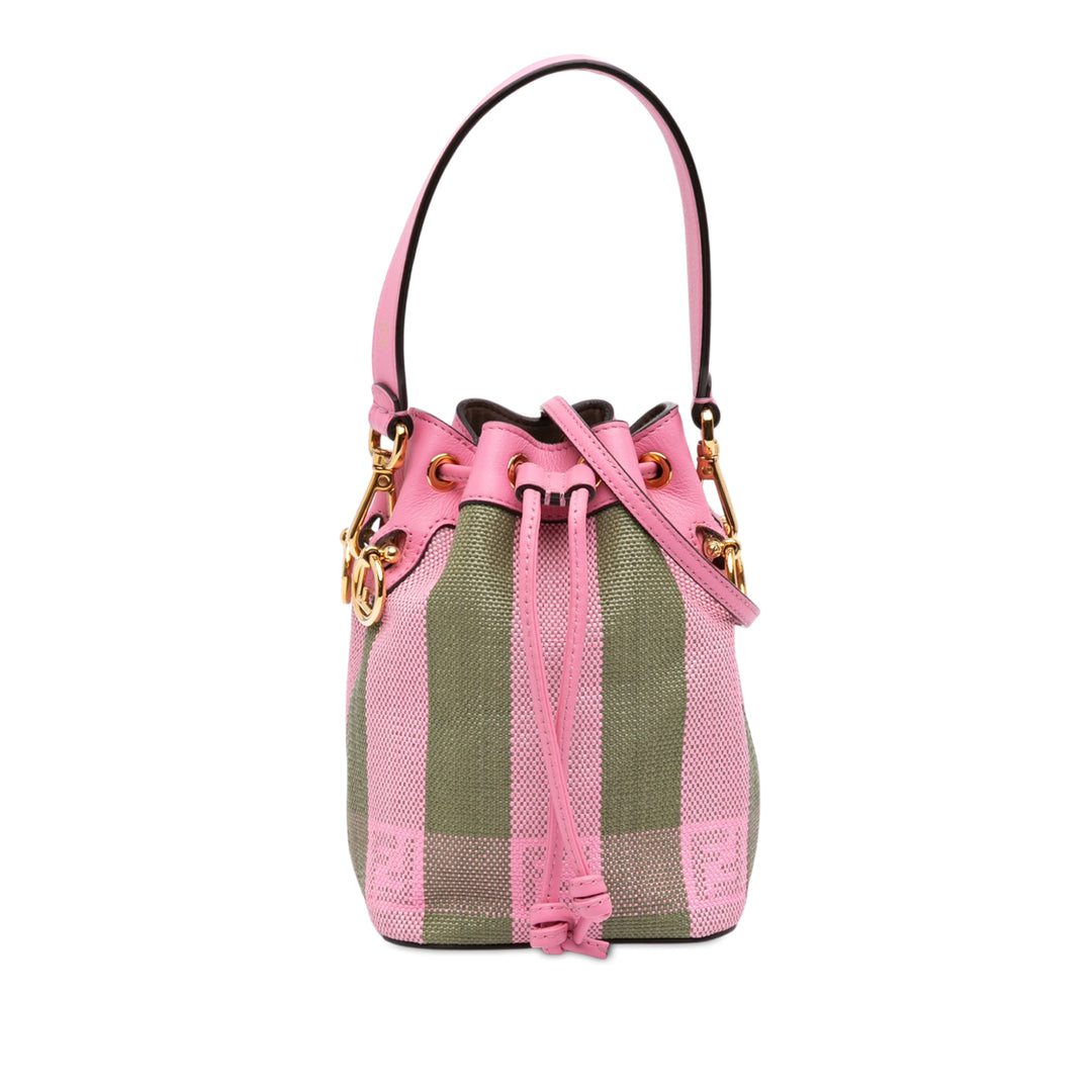Fendi Pequin F is Fendi Mon Tresor Sac seau Mini Vert – vue principale – GABY PARIS