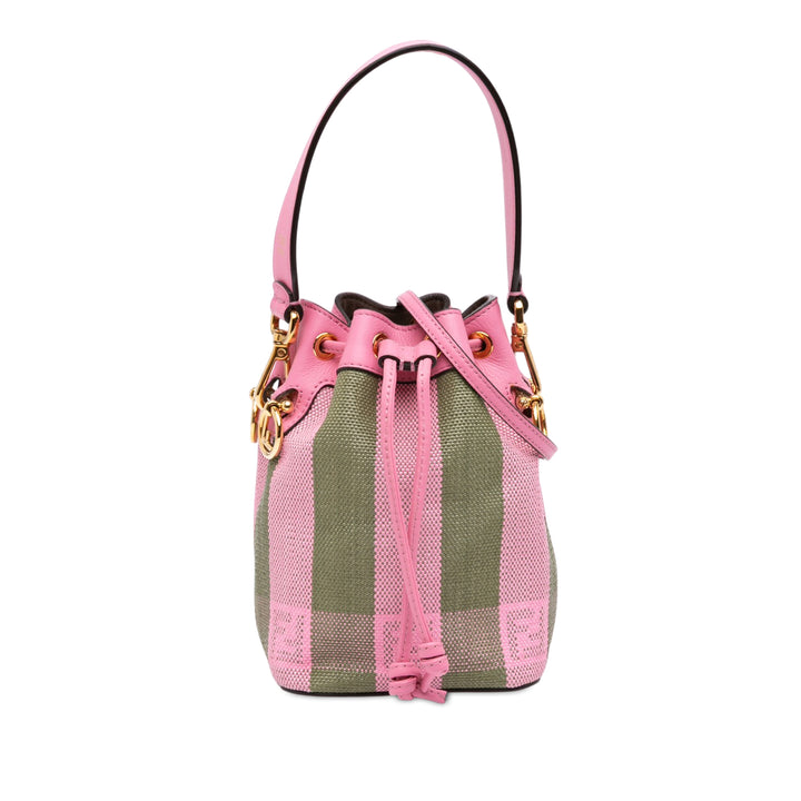 Fendi Pequin F is Fendi Mon Tresor Sac seau Mini Vert – vue principale – GABY PARIS