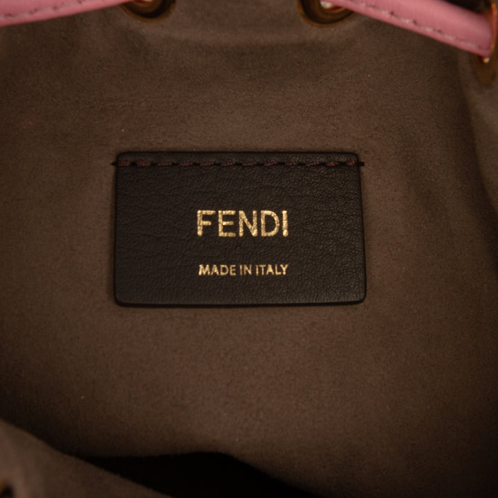 Fendi Pequin F is Fendi Mon Tresor Sac seau Mini Vert – vue 5 – GABY PARIS