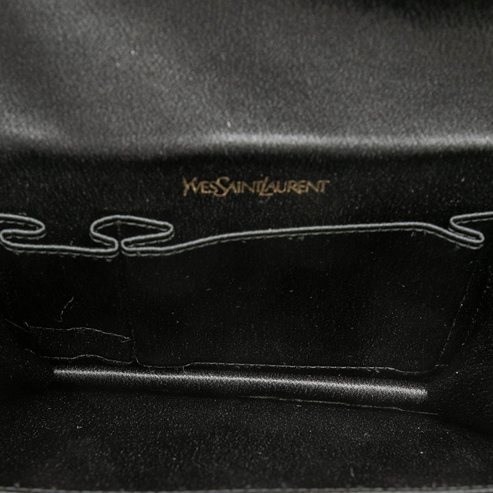 Saint Laurent Bow Pochette Noir – vue 4 – GABY PARIS