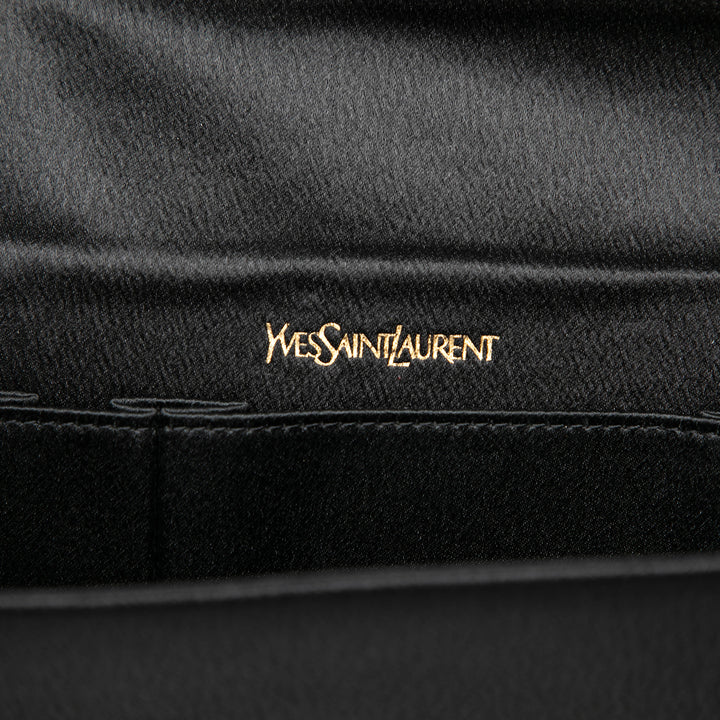 Saint Laurent Bow Pochette Noir – vue 5 – GABY PARIS