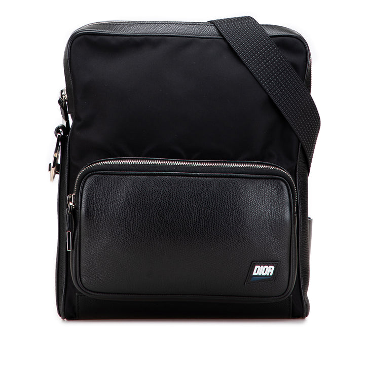 Dior Toile and Leather Homme Crossbody Noir – GABY PARIS Authentique