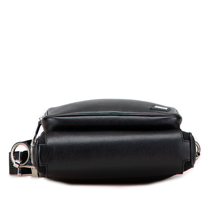 Dior Toile and Leather Homme Crossbody Noir – GABY PARIS Authentique