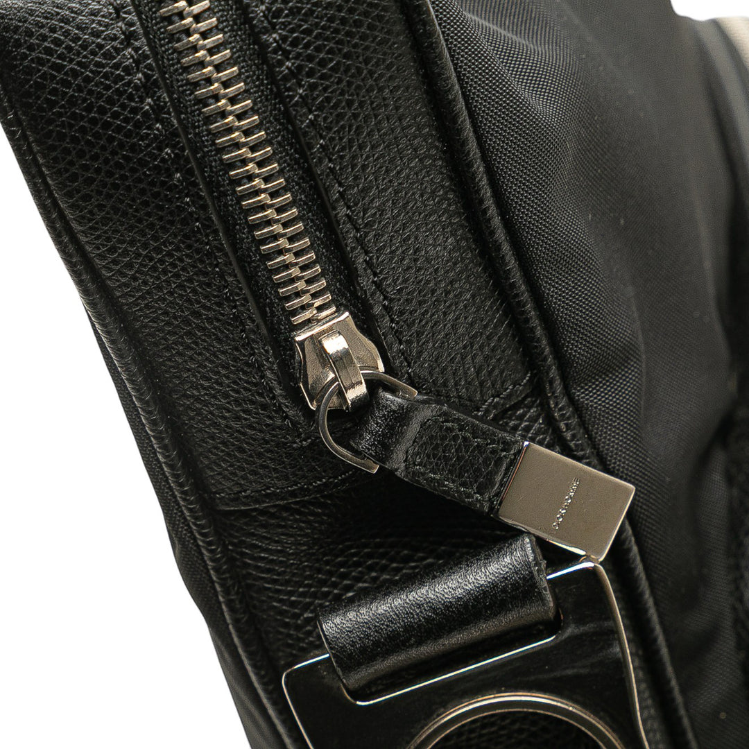 Dior Toile and Leather Homme Crossbody Noir – GABY PARIS Authentique