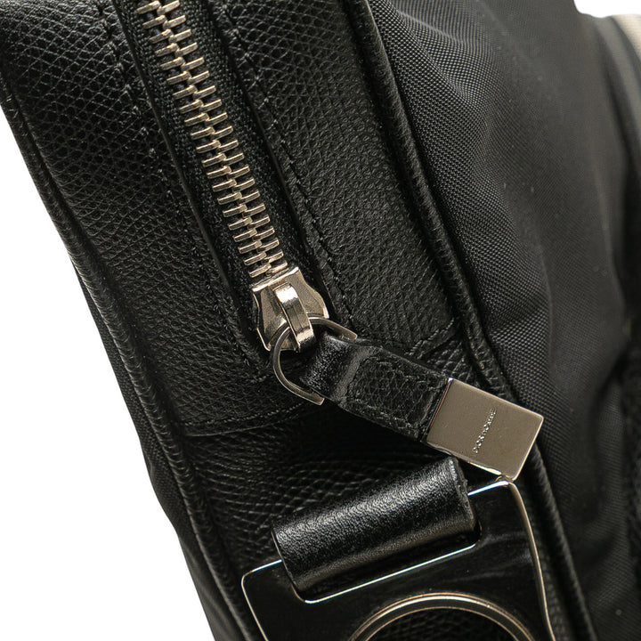 Dior Toile and Leather Homme Crossbody Noir – GABY PARIS Authentique