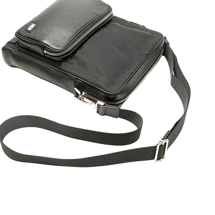 Dior Toile and Leather Homme Crossbody Noir – GABY PARIS Authentique