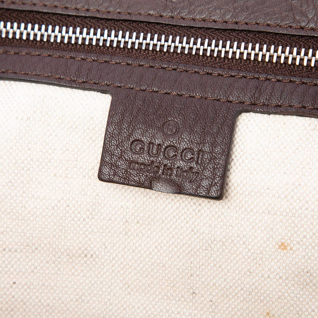 Gucci GG Toile Techno Horsebit sac à anse supérieure