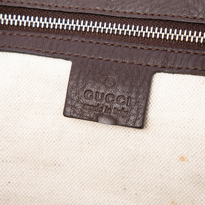 Gucci GG Toile Techno Horsebit sac à anse supérieure