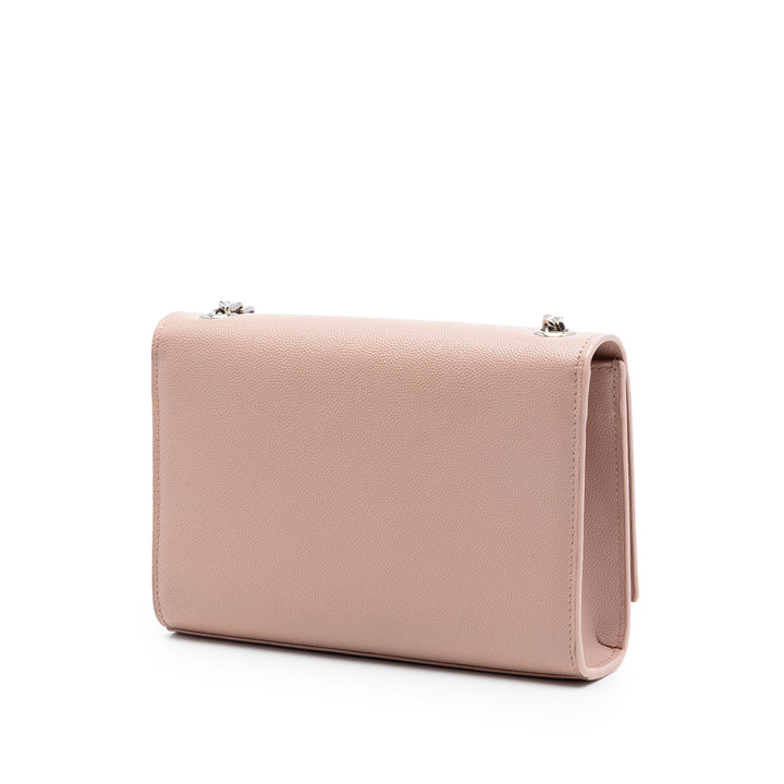 Saint Laurent Small Grain de Poudre Monogram Kate Pompon Sac porté croisé