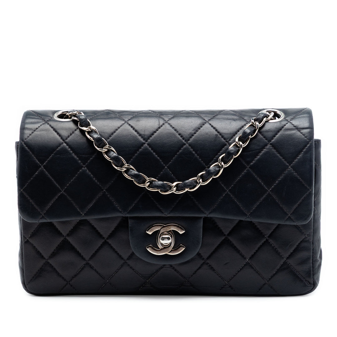 Chanel Small Classic Cuir d’agneau Double rabat