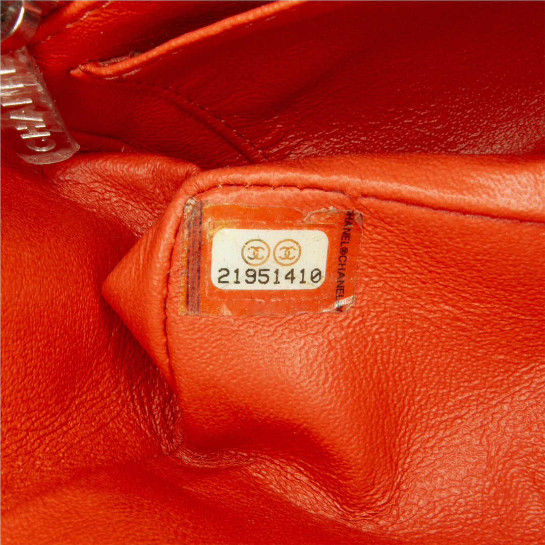 Chanel Mini Rectangular Classic Cuir d’agneau Simple rabat