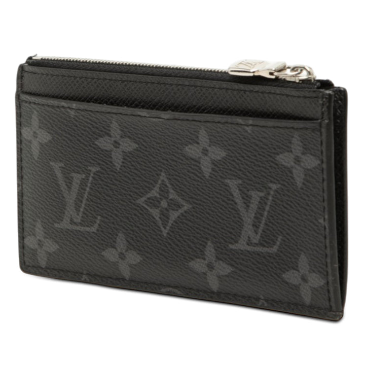 Louis Vuitton Monogram Eclipse Taigarama Coin Card Holder
