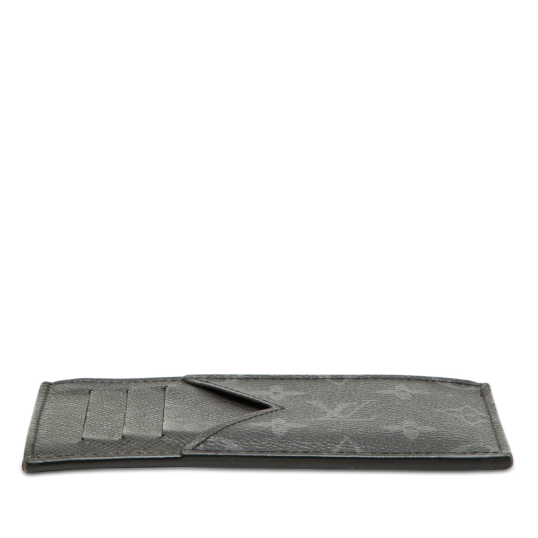 Louis Vuitton Monogram Eclipse Taigarama Coin Card Holder
