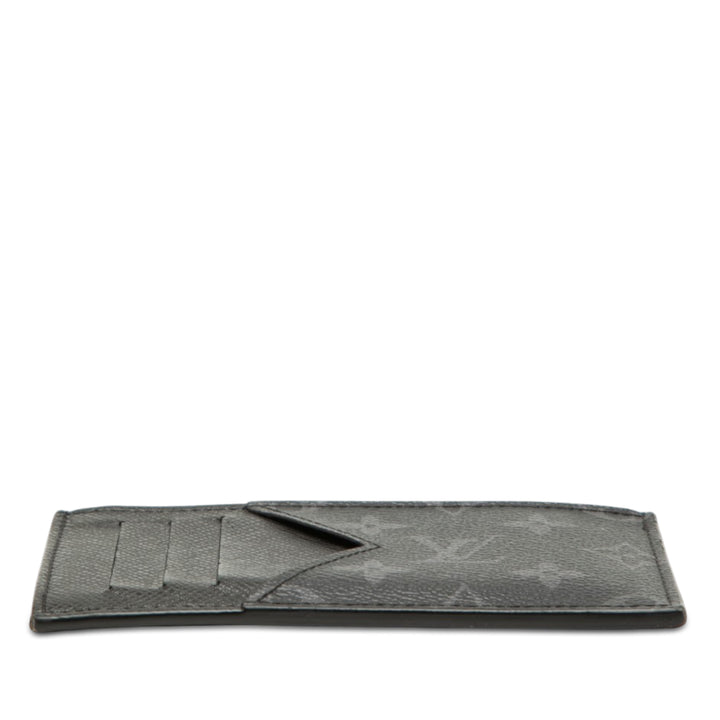 Louis Vuitton Monogram Eclipse Taigarama Coin Card Holder