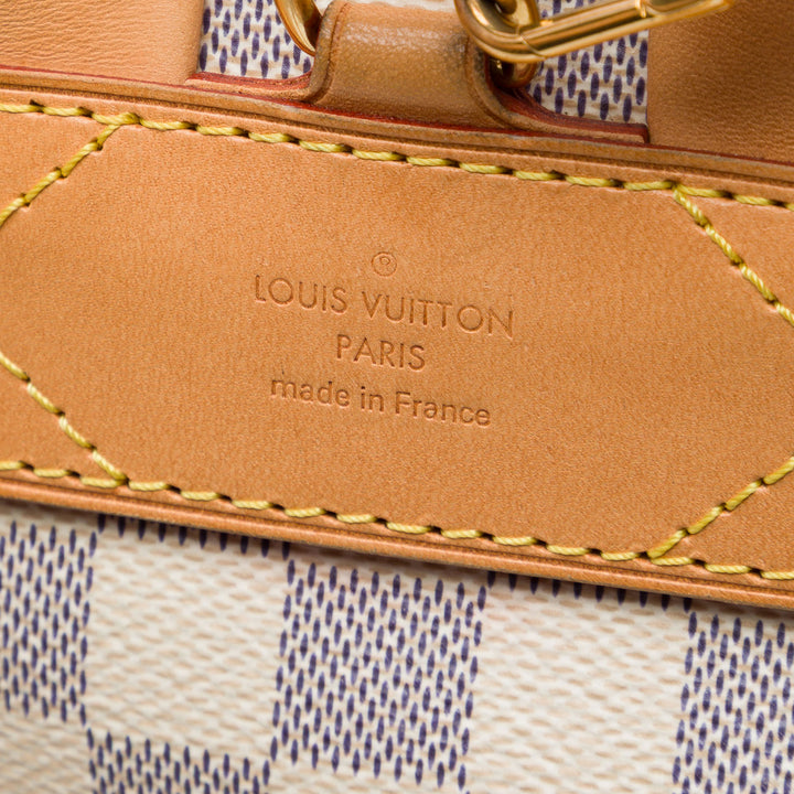 Louis Vuitton Sac à dos Sperone Damier Azur BB Blanc – vue 5 – GABY PARIS
