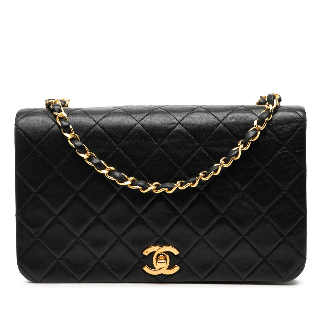 Chanel Medium Matelassé Cuir d’agneau Rabat intégral – GABY PARIS Authentique