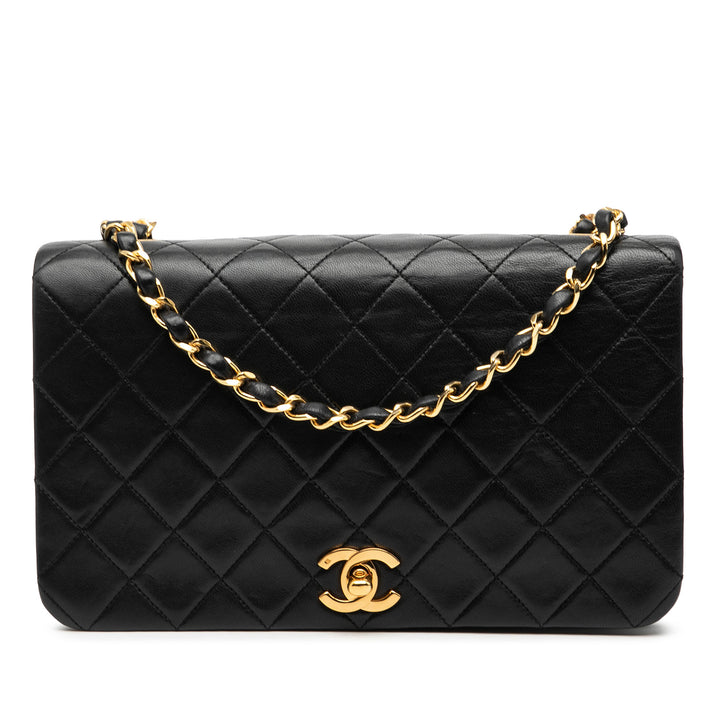 Chanel Medium Matelassé Cuir d’agneau Rabat intégral – GABY PARIS Authentique