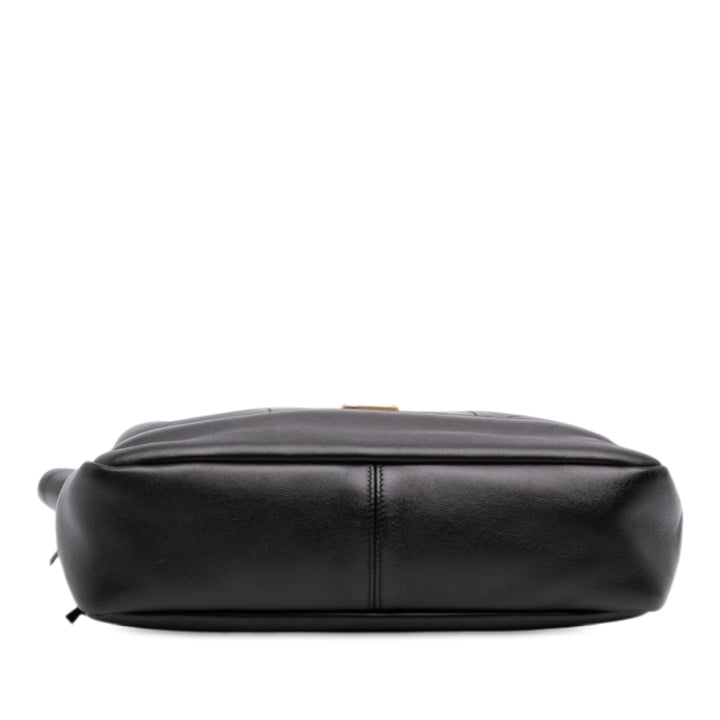 Matelassé Jamie Cabas Petit Cuir d'agneau Noir