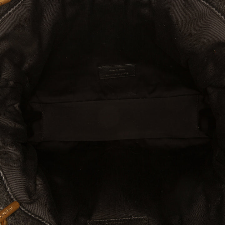 Matelassé Jamie Cabas Petit Cuir d'agneau Noir