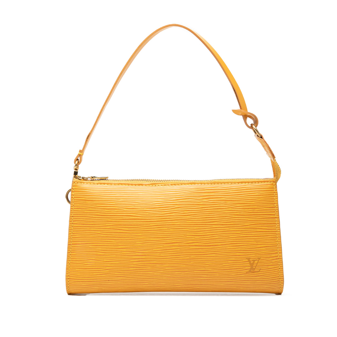 Louis Vuitton Pochette Accessoires Épi Jaune