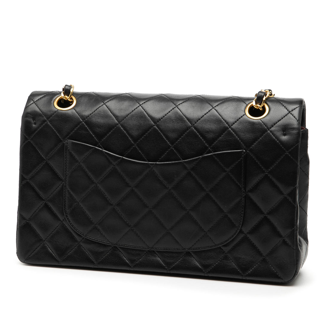 Chanel Medium Classic Cuir d’agneau Double rabat