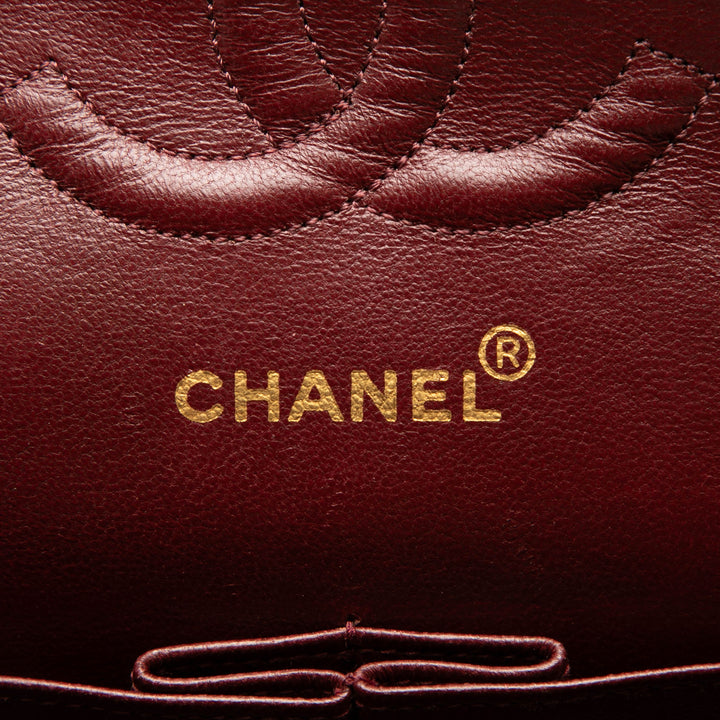 Chanel Medium Classic Cuir d’agneau Double rabat