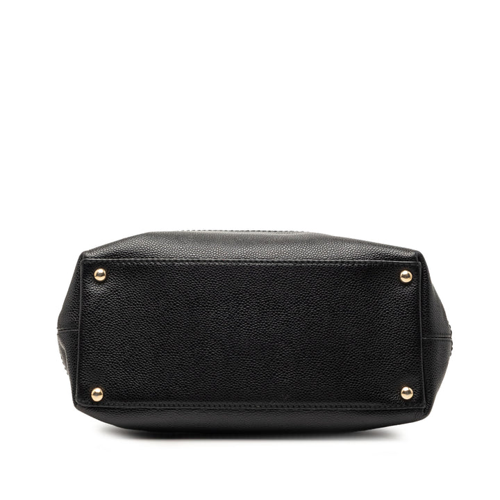 Chanel CC Caviar Drawstring Cabas