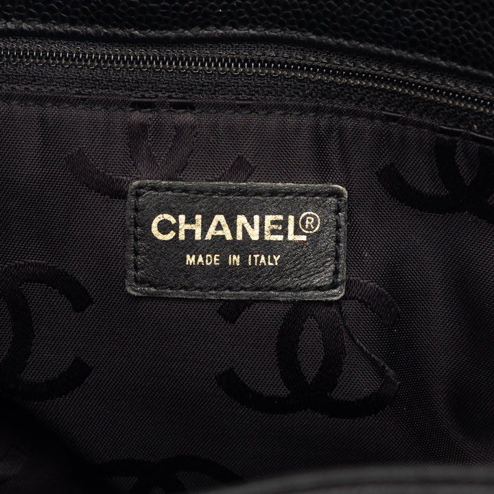 Chanel CC Caviar Drawstring Cabas