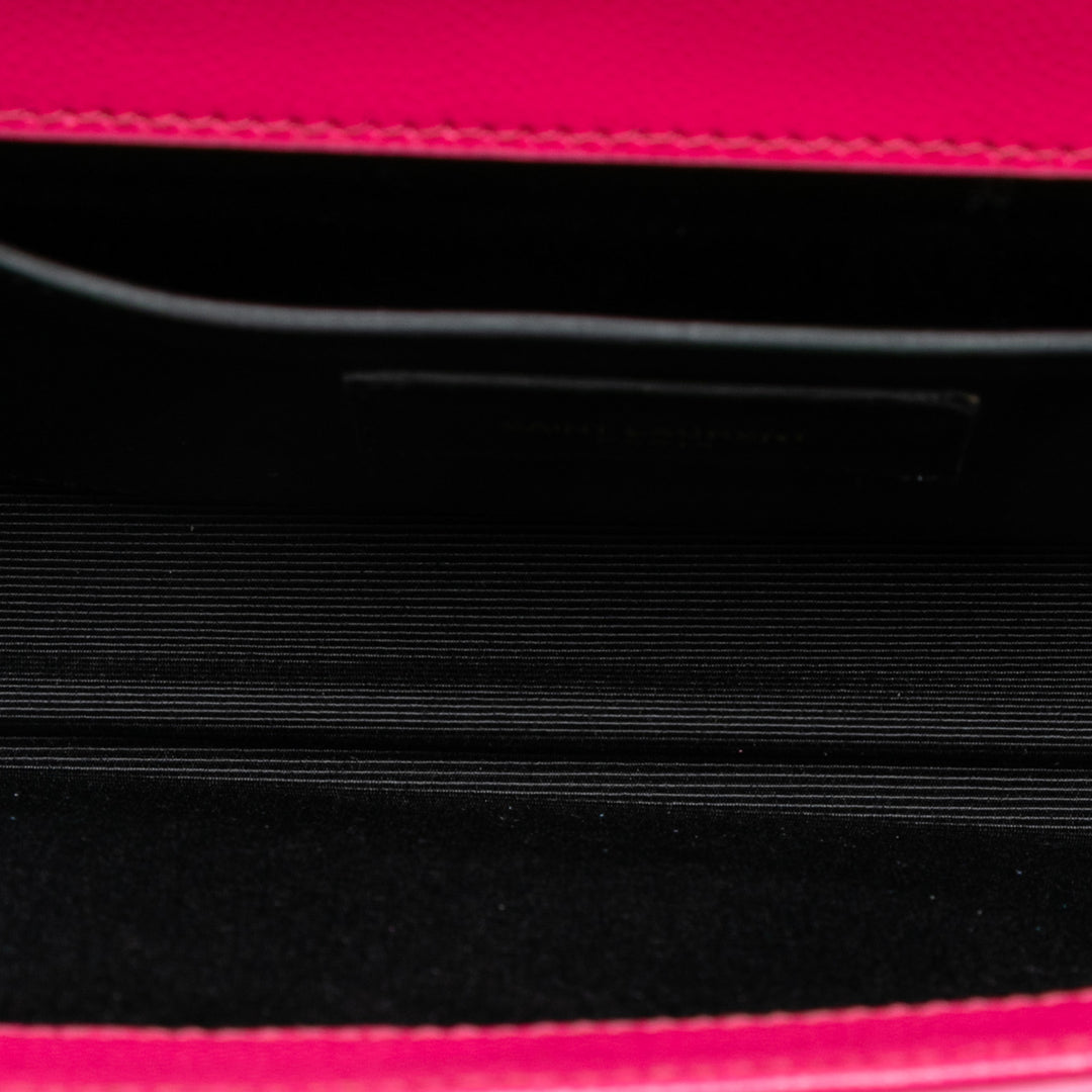 Saint Laurent Grain de Poudre Monogram Cassandre Pochette