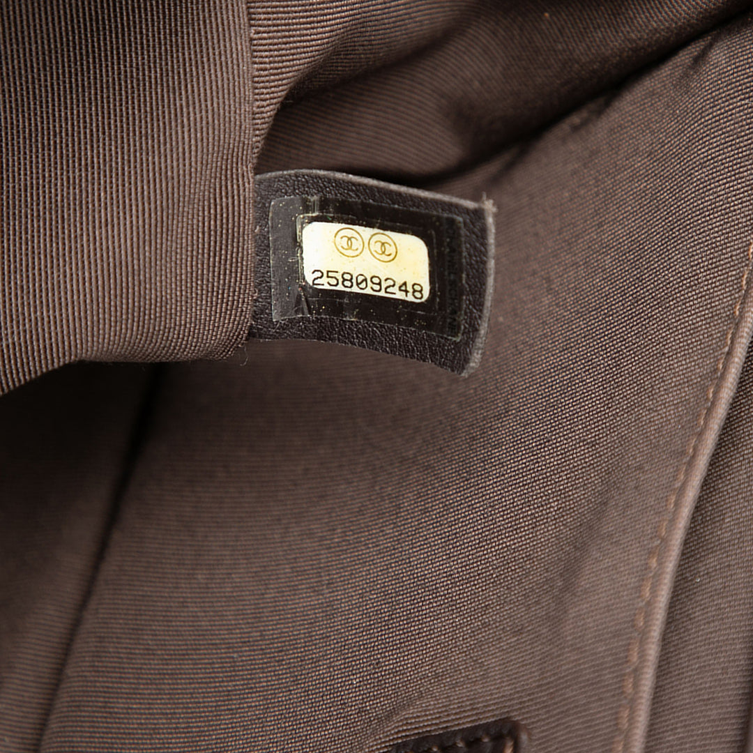 Chanel Old Medium Matelassé Cuir d’agneau Boy à rabat