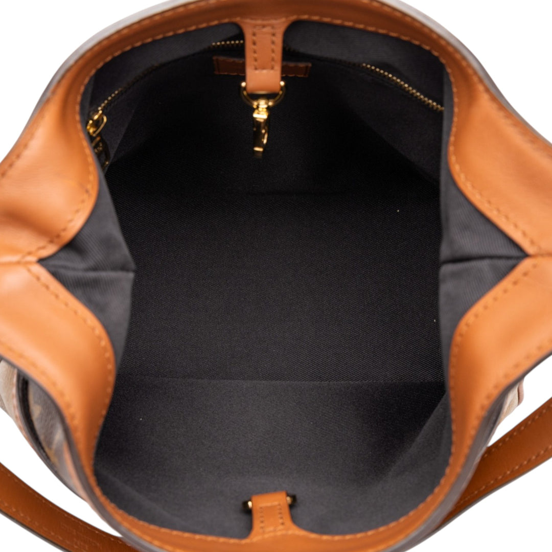 Dauphine Hobo PM Monogram Reverse Marron