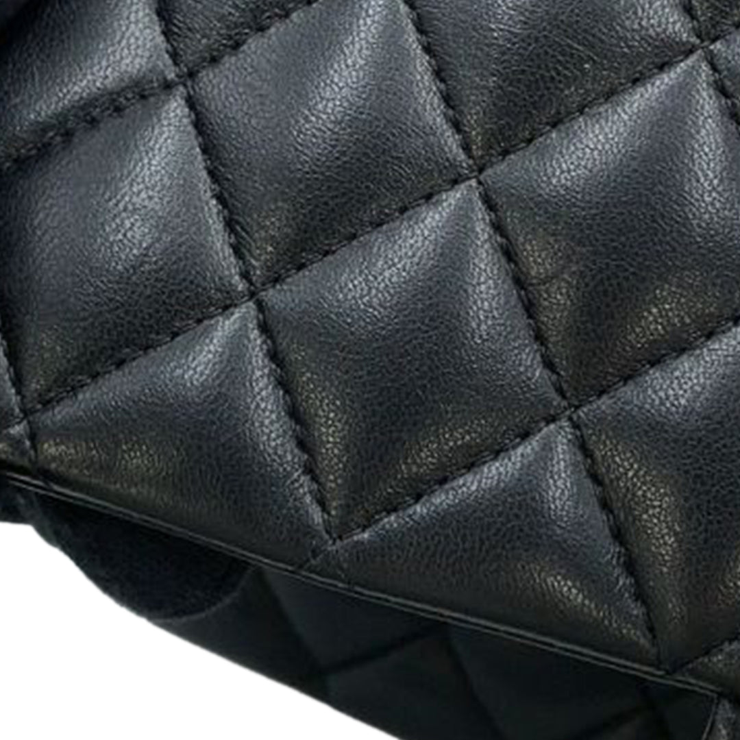 Chanel Medium Classic Cuir d’agneau Double rabat – GABY PARIS Authentique