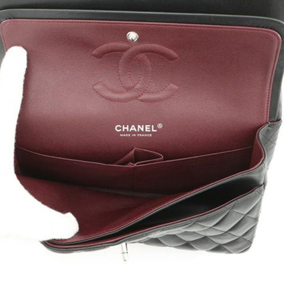Chanel Medium Classic Cuir d’agneau Double rabat – GABY PARIS Authentique