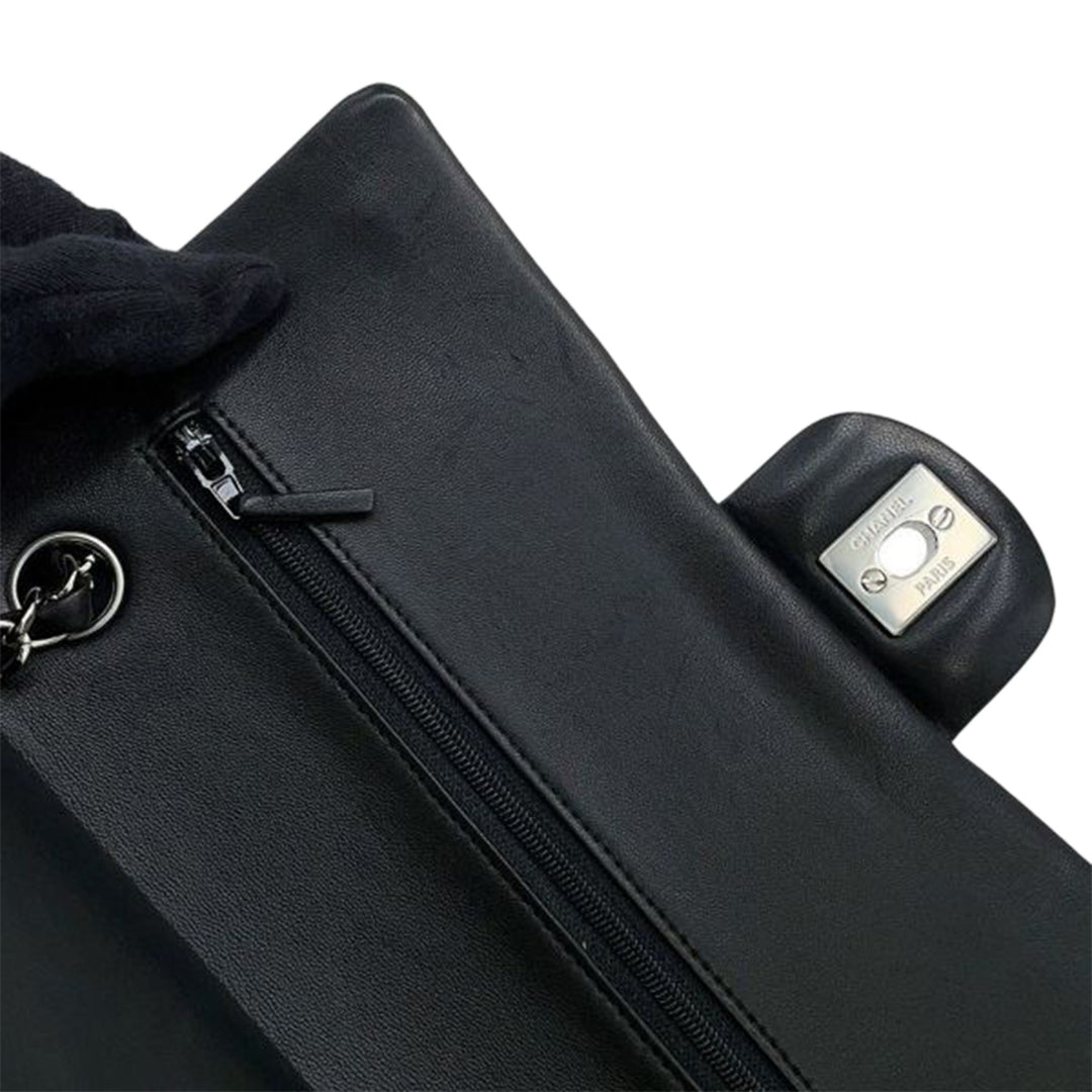 Chanel Medium Classic Cuir d’agneau Double rabat – GABY PARIS Authentique