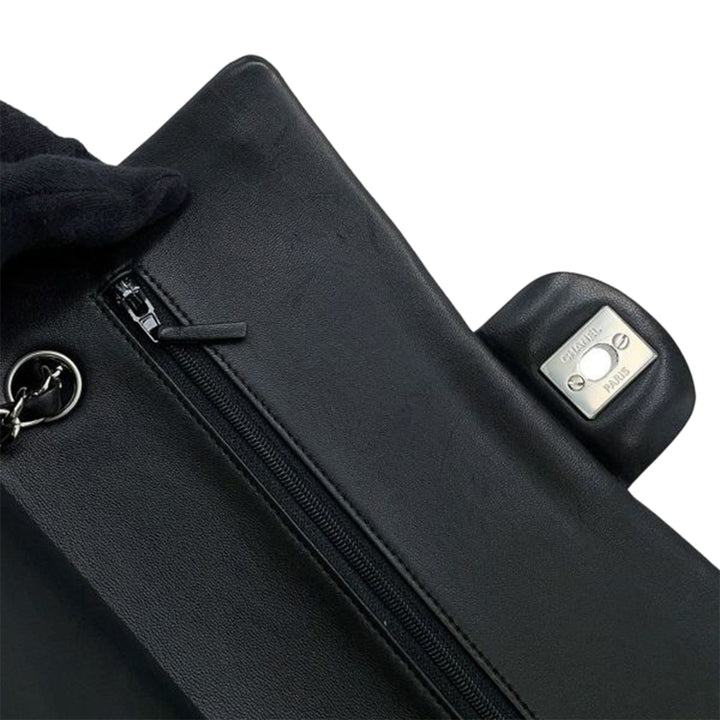 Chanel Medium Classic Cuir d’agneau Double rabat – GABY PARIS Authentique