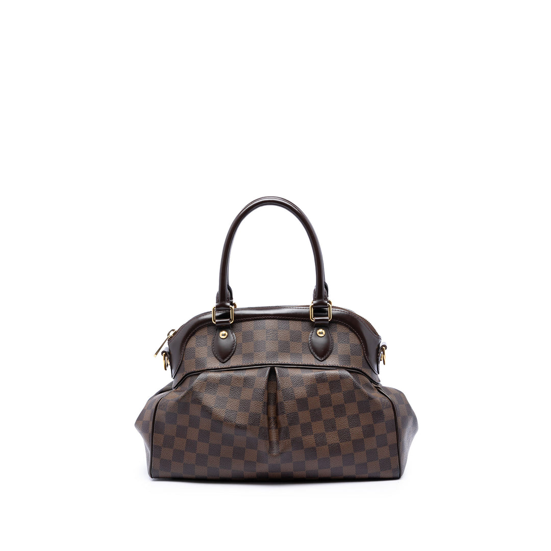 Louis Vuitton Trevi PM Damier Ébène Marron – vue principale – GABY PARIS