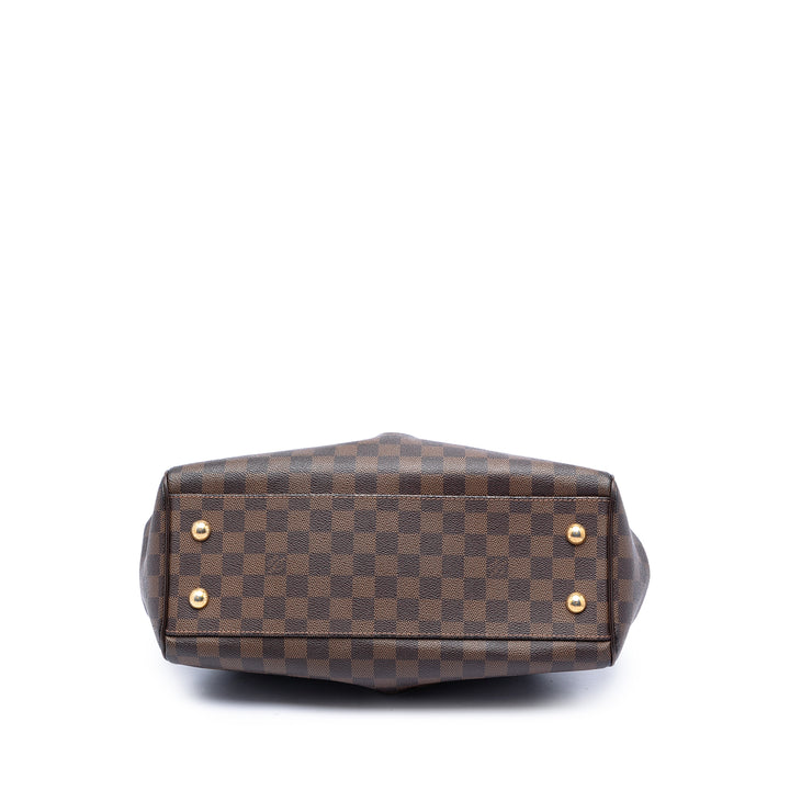 Louis Vuitton Trevi PM Damier Ébène Marron – vue 3 – GABY PARIS