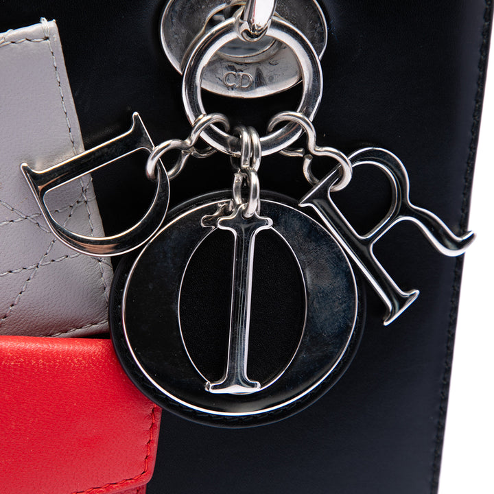 Dior Medium Cuir de veau Pockets Lady Dior