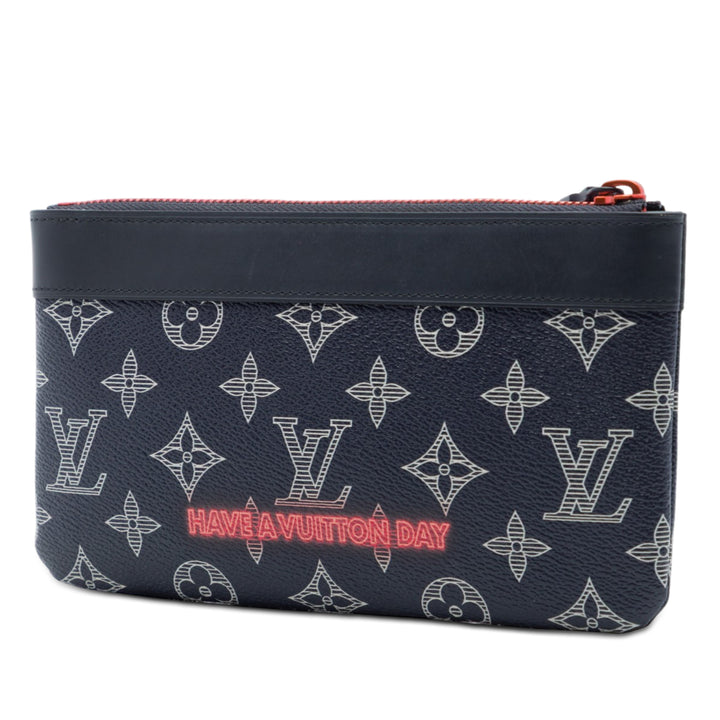 Louis Vuitton Monogram Ink Upside Down Apollo Pochette PM
