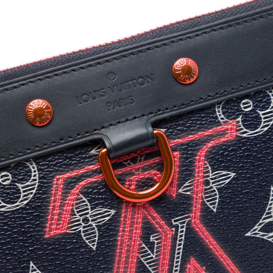Louis Vuitton Monogram Ink Upside Down Apollo Pochette PM
