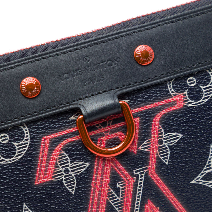 Louis Vuitton Monogram Ink Upside Down Apollo Pochette PM