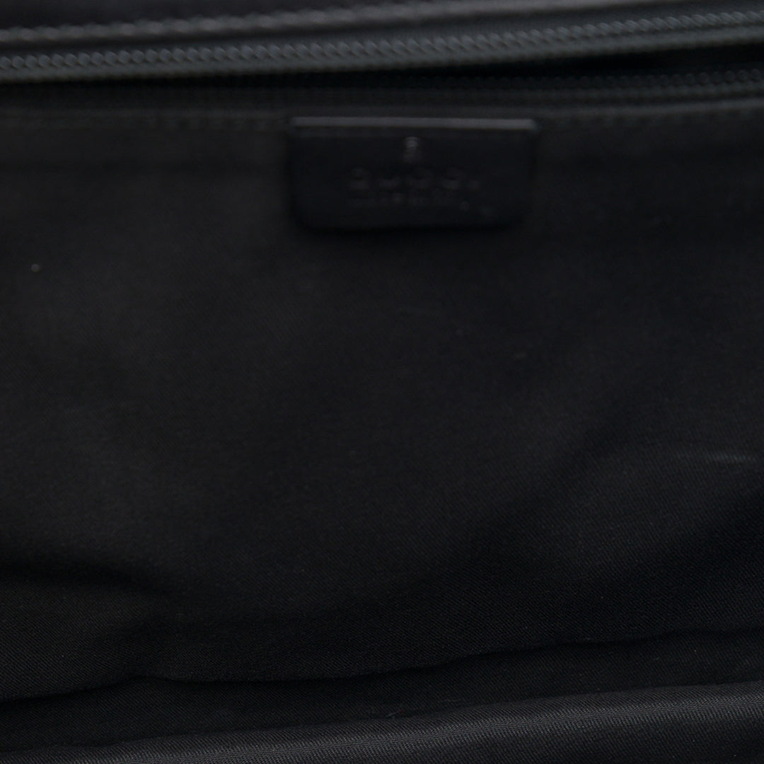 Gucci Porte-documents Guccissima Business Noir – vue 4 – GABY PARIS