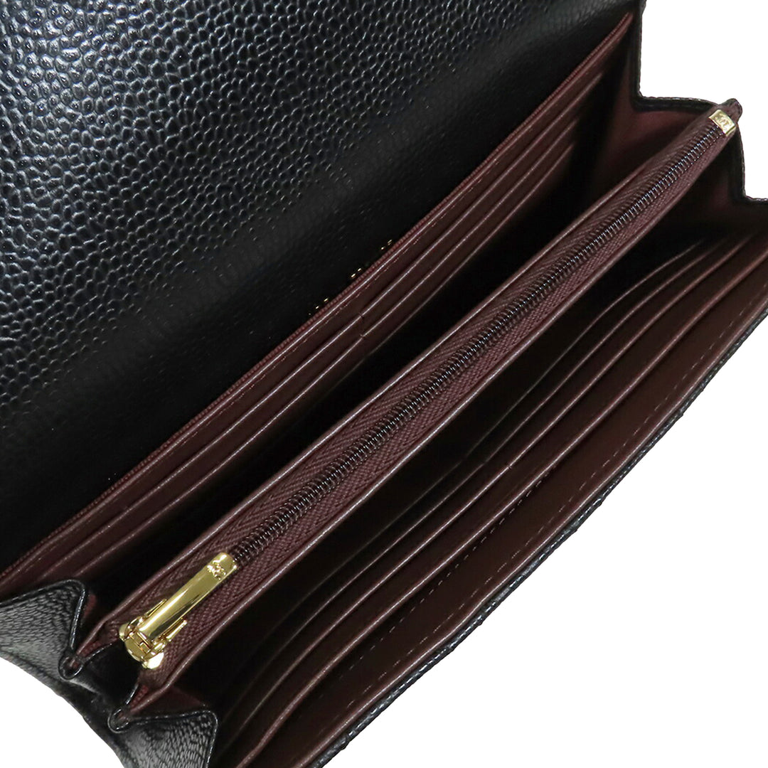 Chanel Classic Caviar à rabat Portefeuille