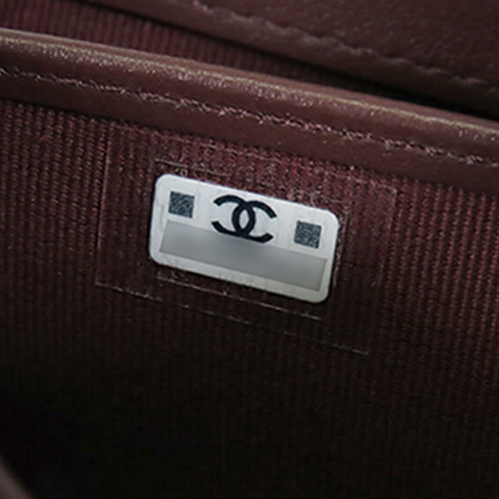 Chanel Classic Caviar à rabat Portefeuille